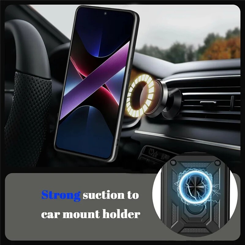 Pokrowiec Camshield Case czarny Realme C71 4G (Global) / 7