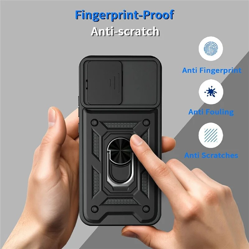 Pokrowiec Camshield Case czarny Xiaomi 17 Ultra / 5 Pokrowiec Camshield Case czarny Xiaomi 17 Ultra / 5