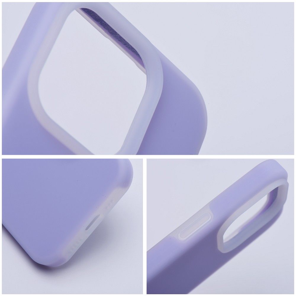 Pokrowiec Candy Part Case fioletowy Apple iPhone 13 Pro Max / 6 Pokrowiec Candy Part Case fioletowy Apple iPhone 13 Pro Max / 6