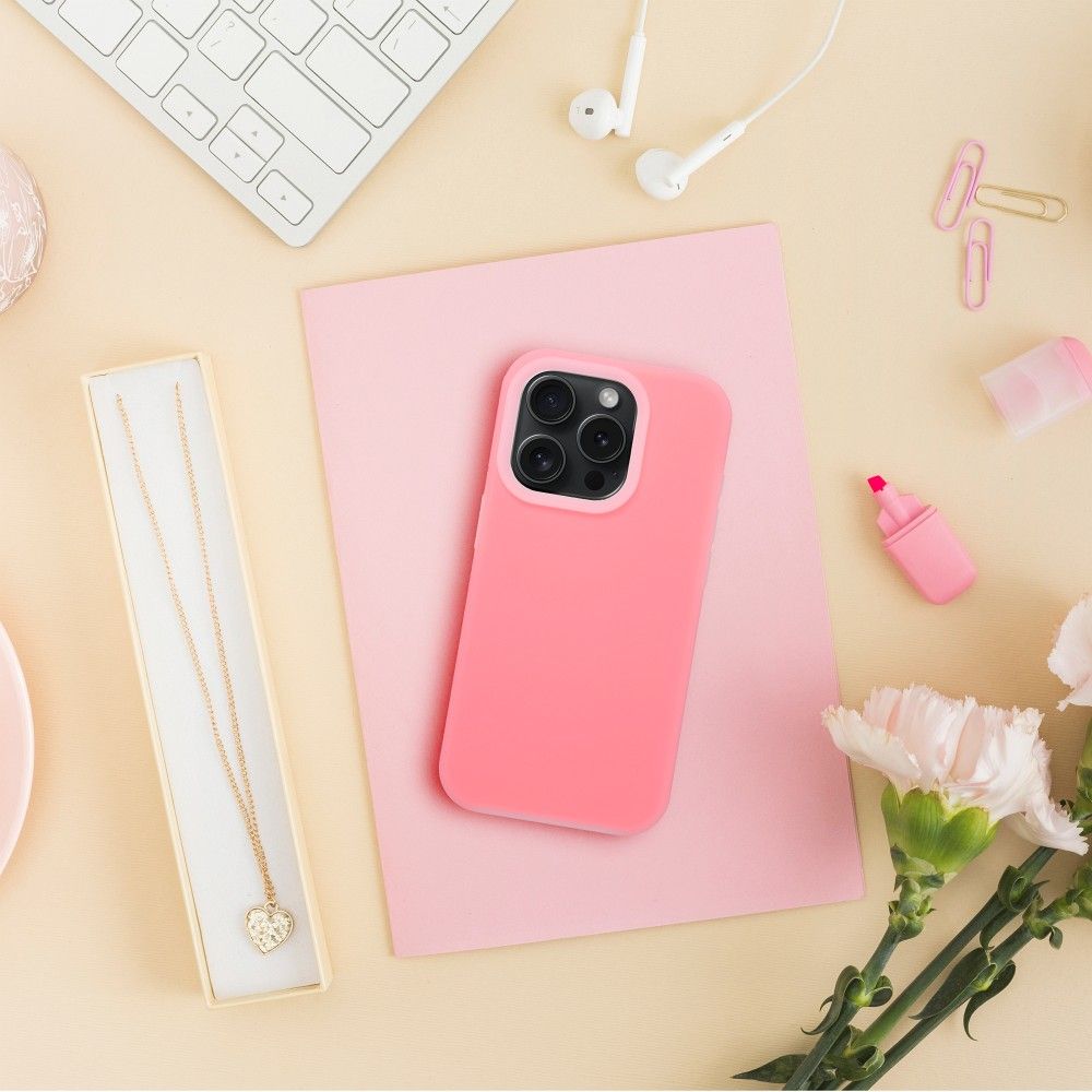 Pokrowiec Candy Part Case jasnoróżowy Apple iPhone 11 / 7 Pokrowiec Candy Part Case jasnoróżowy Apple iPhone 11 / 7