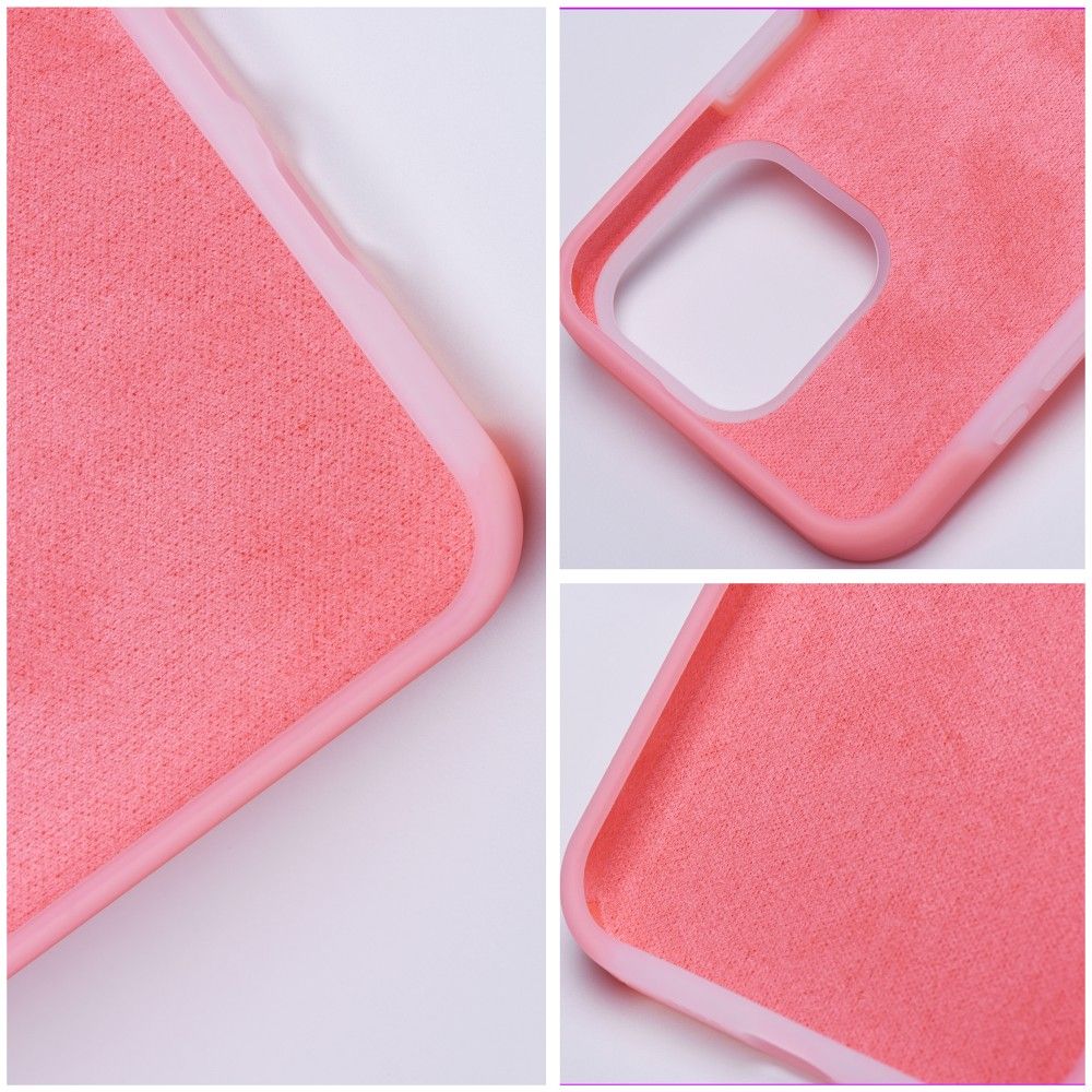 Pokrowiec Candy Part Case jasnoróżowy Apple iPhone 13 / 5 Pokrowiec Candy Part Case jasnoróżowy Apple iPhone 13 / 5