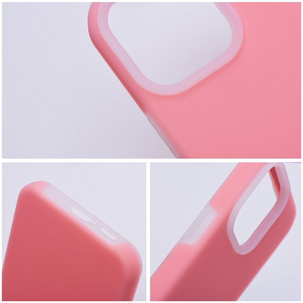 Pokrowiec Candy Part Case jasnor�owy Apple iPhone 15 Plus / 5