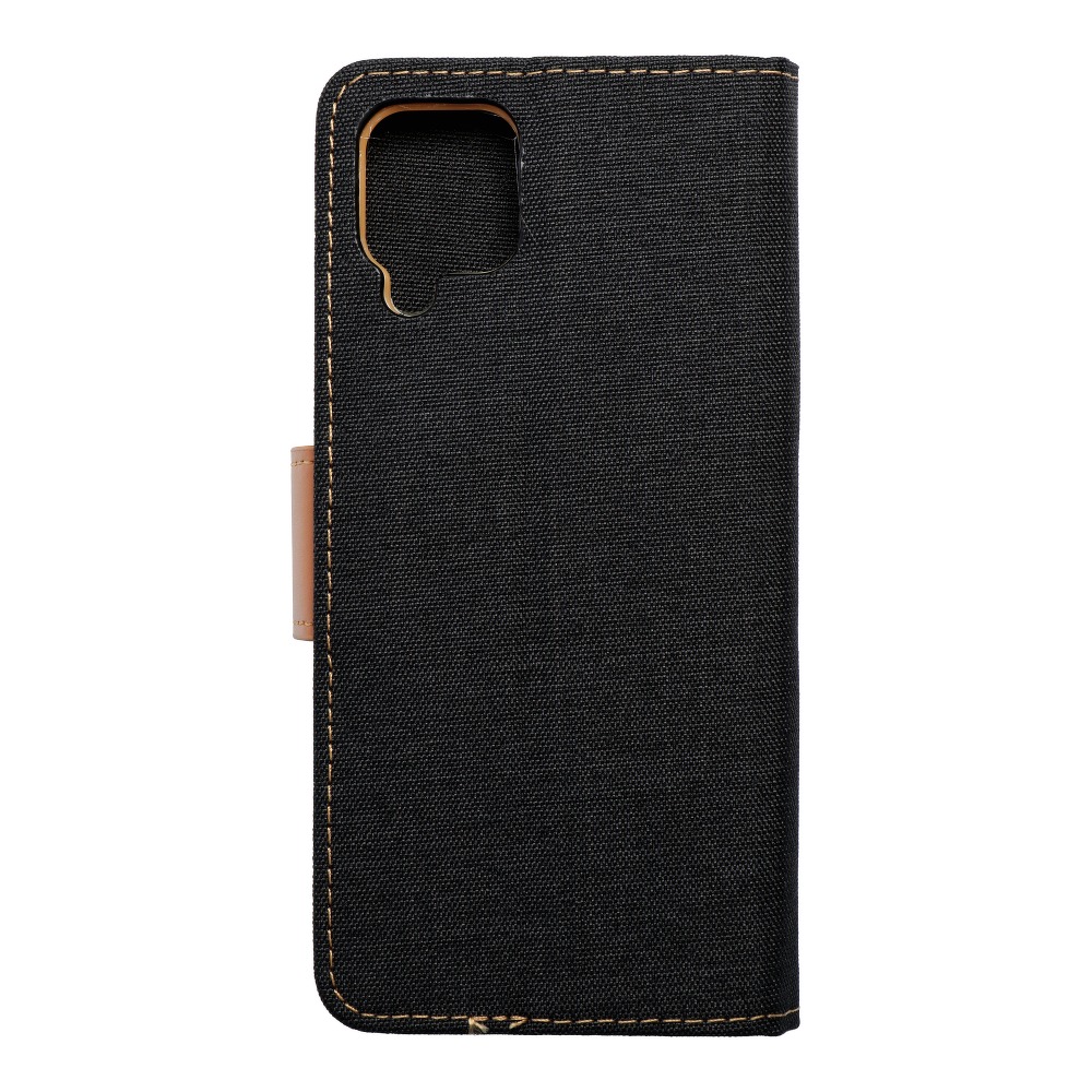 Pokrowiec Canvas Book czarny Samsung A22 4G