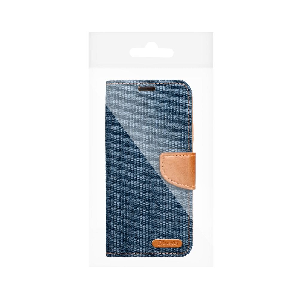 Pokrowiec Canvas Book granatowy Apple iPhone 11 Pro Max / 9 Pokrowiec Canvas Book granatowy Apple iPhone 11 Pro Max / 9