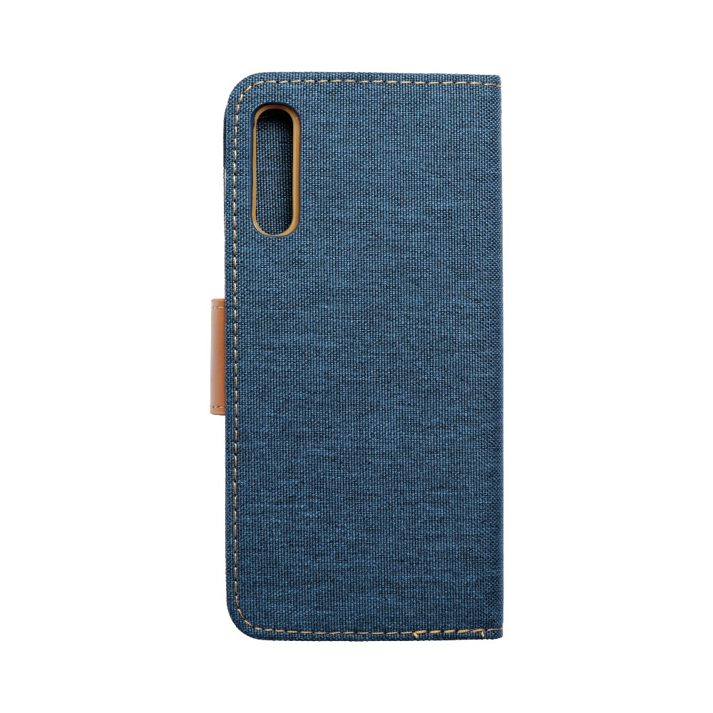 Pokrowiec Canvas Book granatowy Samsung Galaxy A50 / 2
