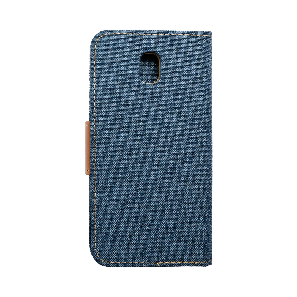 Pokrowiec Canvas Book granatowy Samsung Galaxy J5 2017 / 2