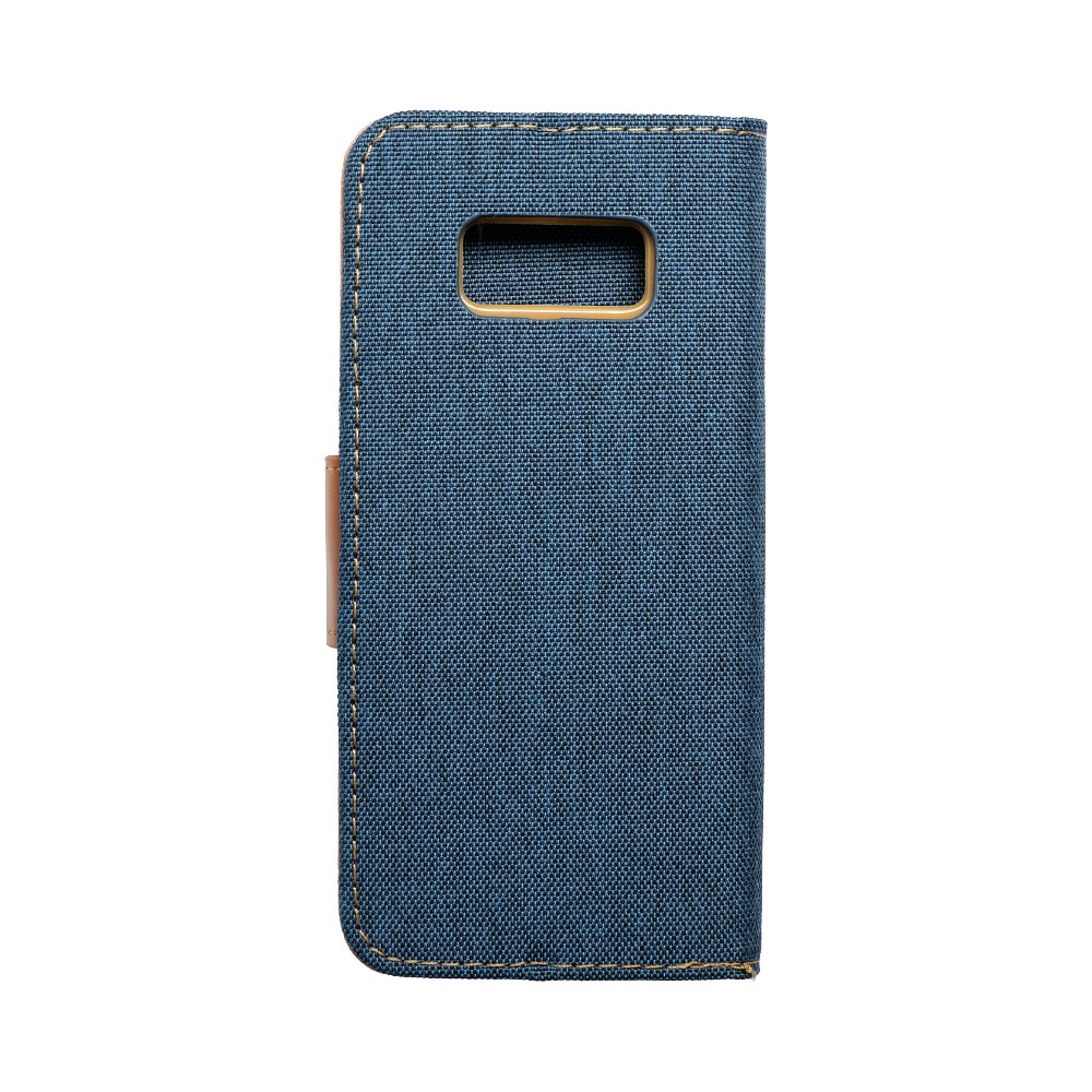 Pokrowiec Canvas Book granatowy Samsung Galaxy S8 / 2