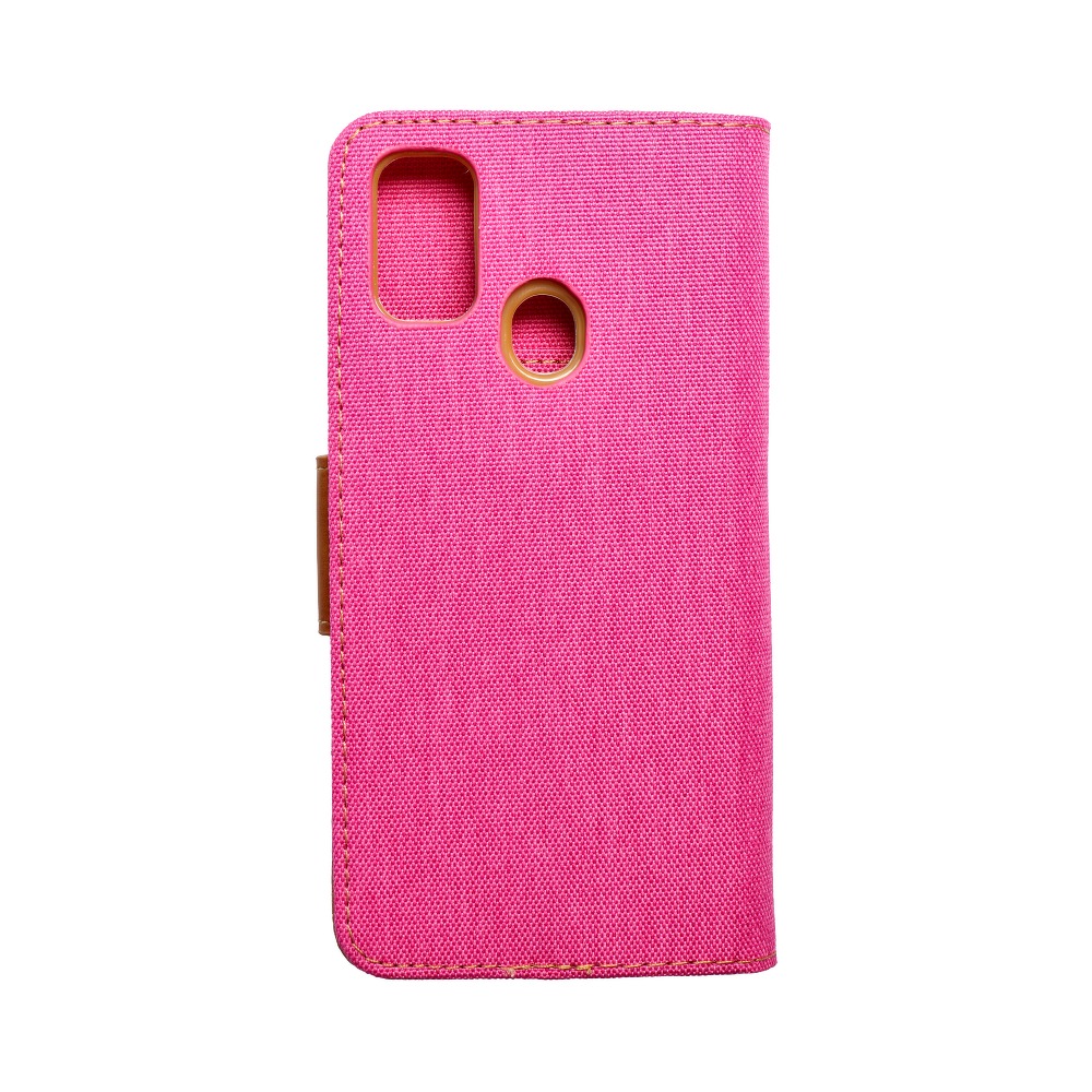 Pokrowiec Canvas Book r�owy Samsung Galaxy M21 / 2