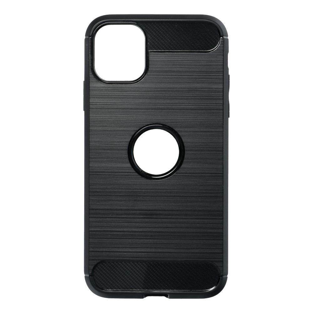 Pokrowiec Carbon Case czarny Apple iPhone 11 / 3