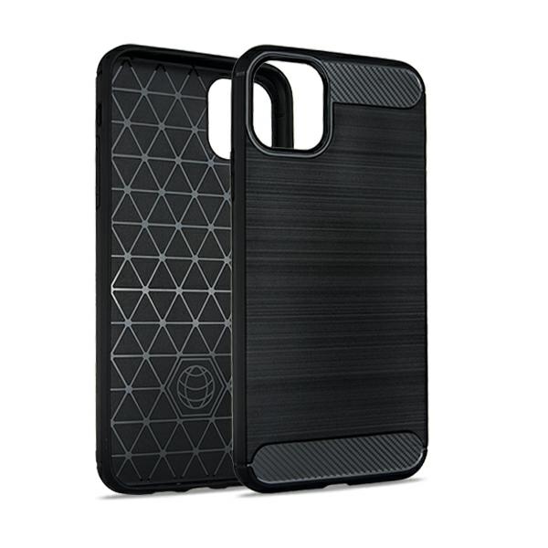 Pokrowiec Carbon Case czarny Apple iPhone 11 Pro Max
