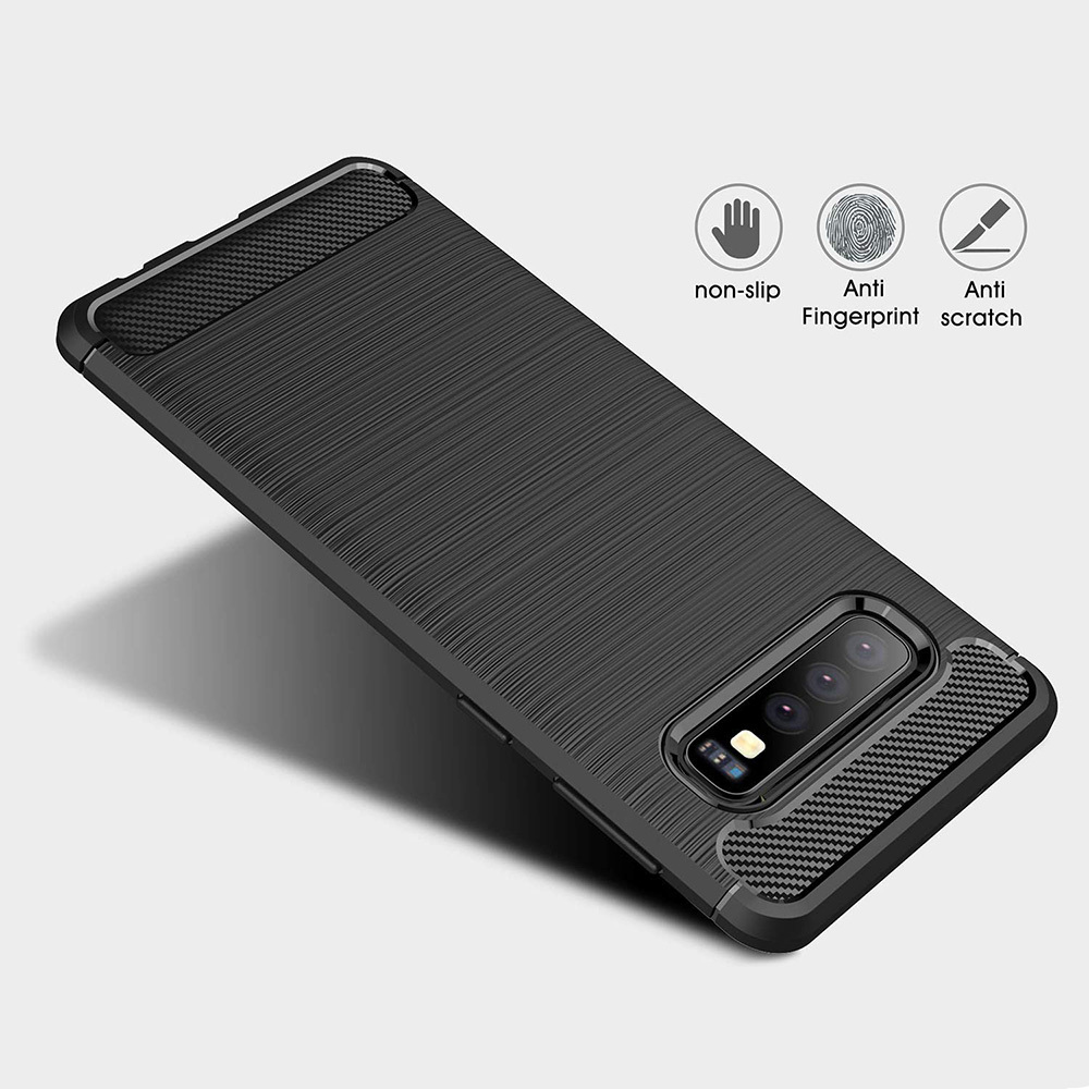 Pokrowiec Carbon Case czarny Apple iPhone 11 Pro Max / 4 Pokrowiec Carbon Case czarny Apple iPhone 11 Pro Max / 4