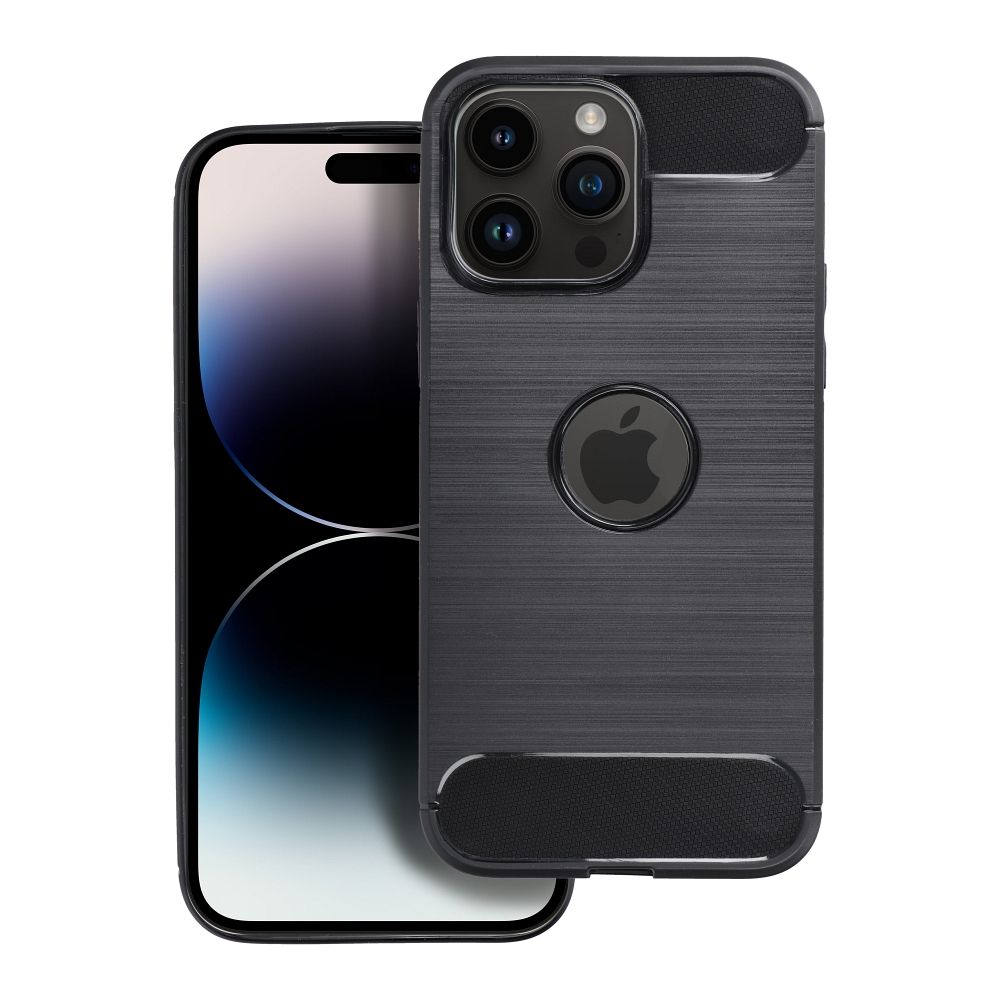 Pokrowiec Carbon Case czarny Apple iPhone 14 Plus / 2 Pokrowiec Carbon Case czarny Apple iPhone 14 Plus / 2