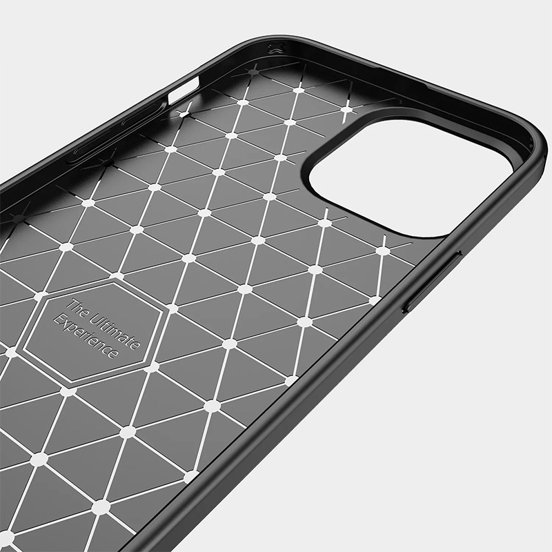 Pokrowiec Carbon Case czarny Apple iPhone 14 Pro Max / 5