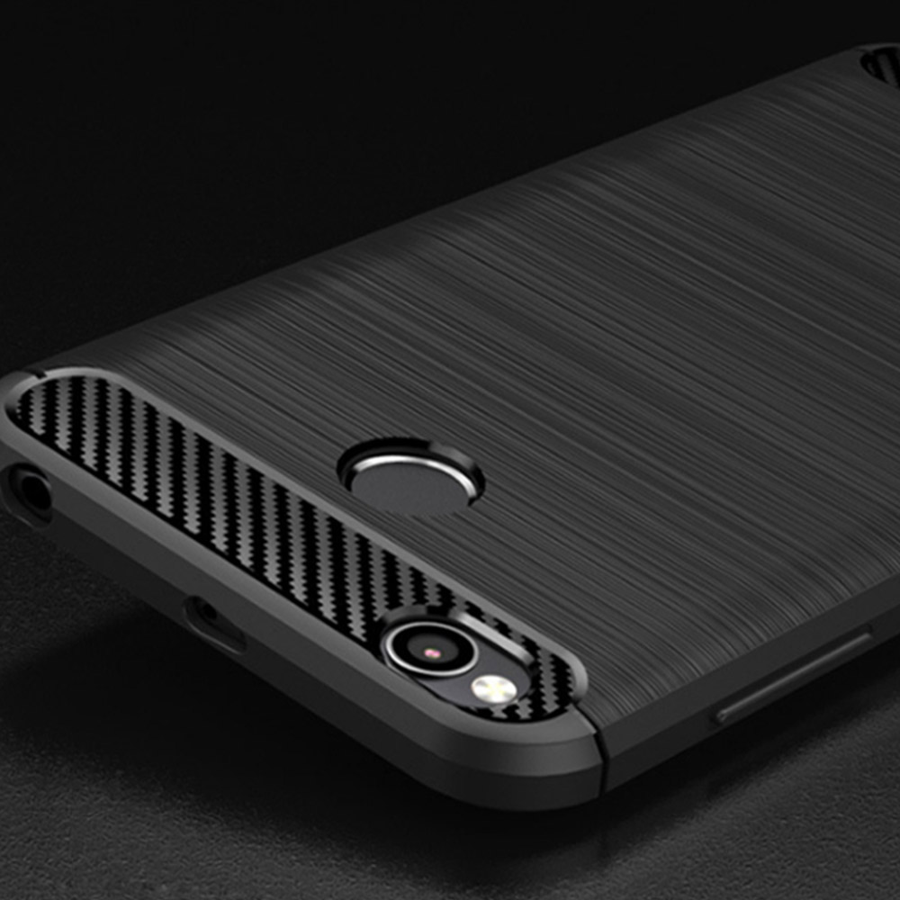 Pokrowiec Carbon Case czarny Apple iPhone 6 Plus / 8