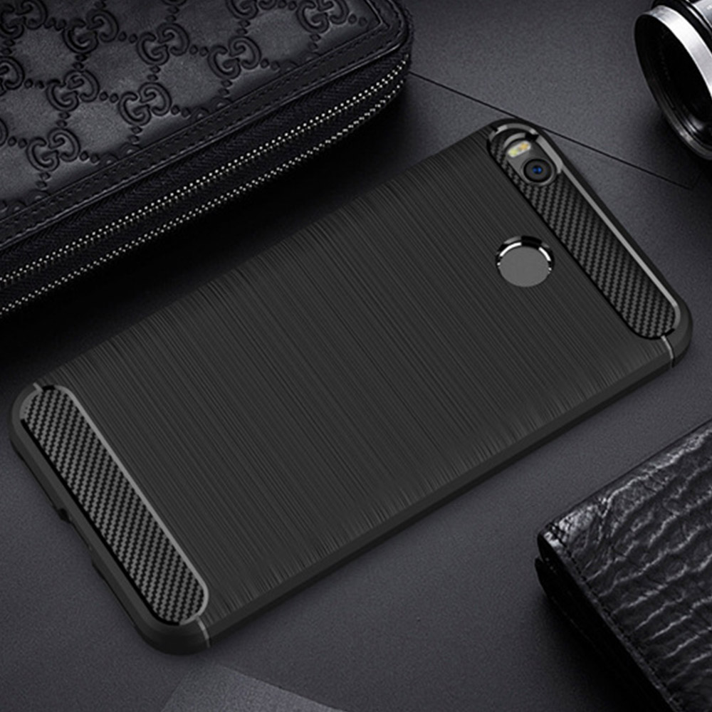 Pokrowiec Carbon Case czarny Apple iPhone 6s / 9