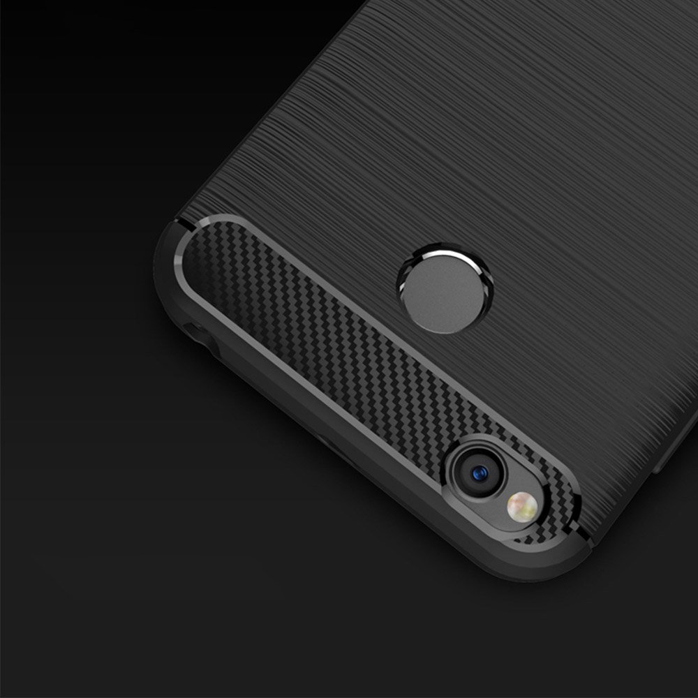 Pokrowiec Carbon Case czarny Apple iPhone 7 Plus / 6
