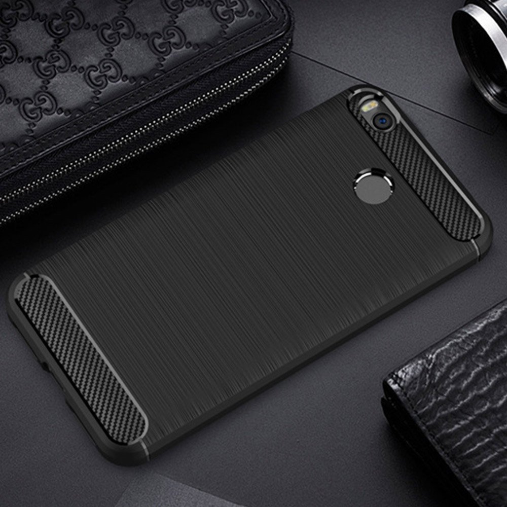 Pokrowiec Carbon Case czarny Apple iPhone 8 Plus / 9 Pokrowiec Carbon Case czarny Apple iPhone 8 Plus / 9