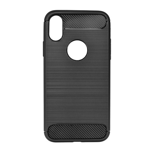 Pokrowiec Carbon Case czarny Apple iPhone X Pokrowiec Carbon Case czarny Apple iPhone X