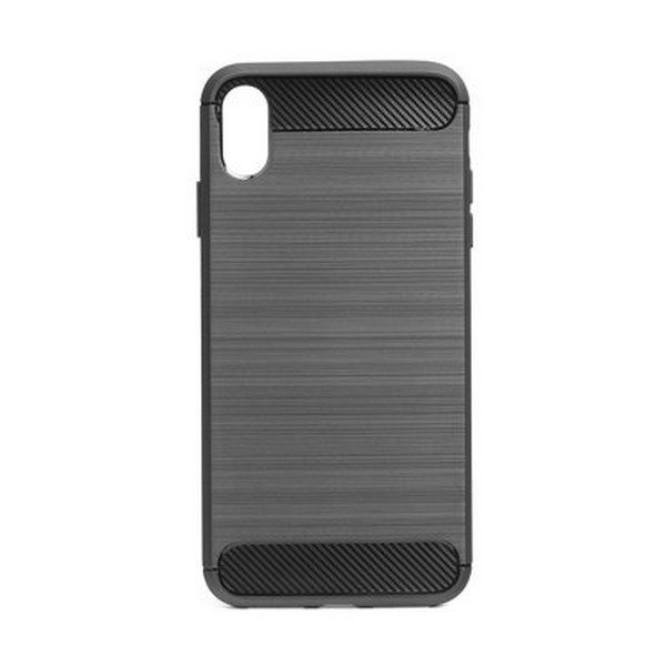 Pokrowiec Carbon Case czarny Apple iPhone XS Max