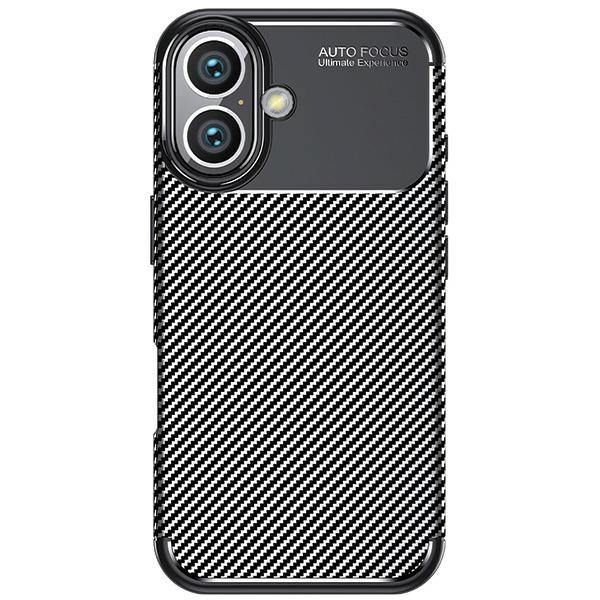 Pokrowiec Carbon Case czarny Google Pixel 10 Pro