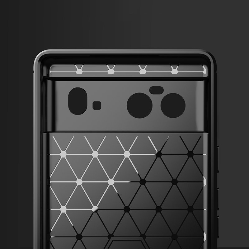 Pokrowiec Carbon Case czarny Google Pixel 6 / 7