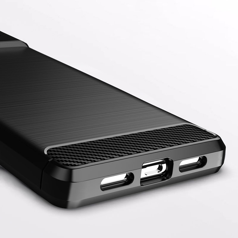 Pokrowiec Carbon Case czarny Google Pixel 6 / 9