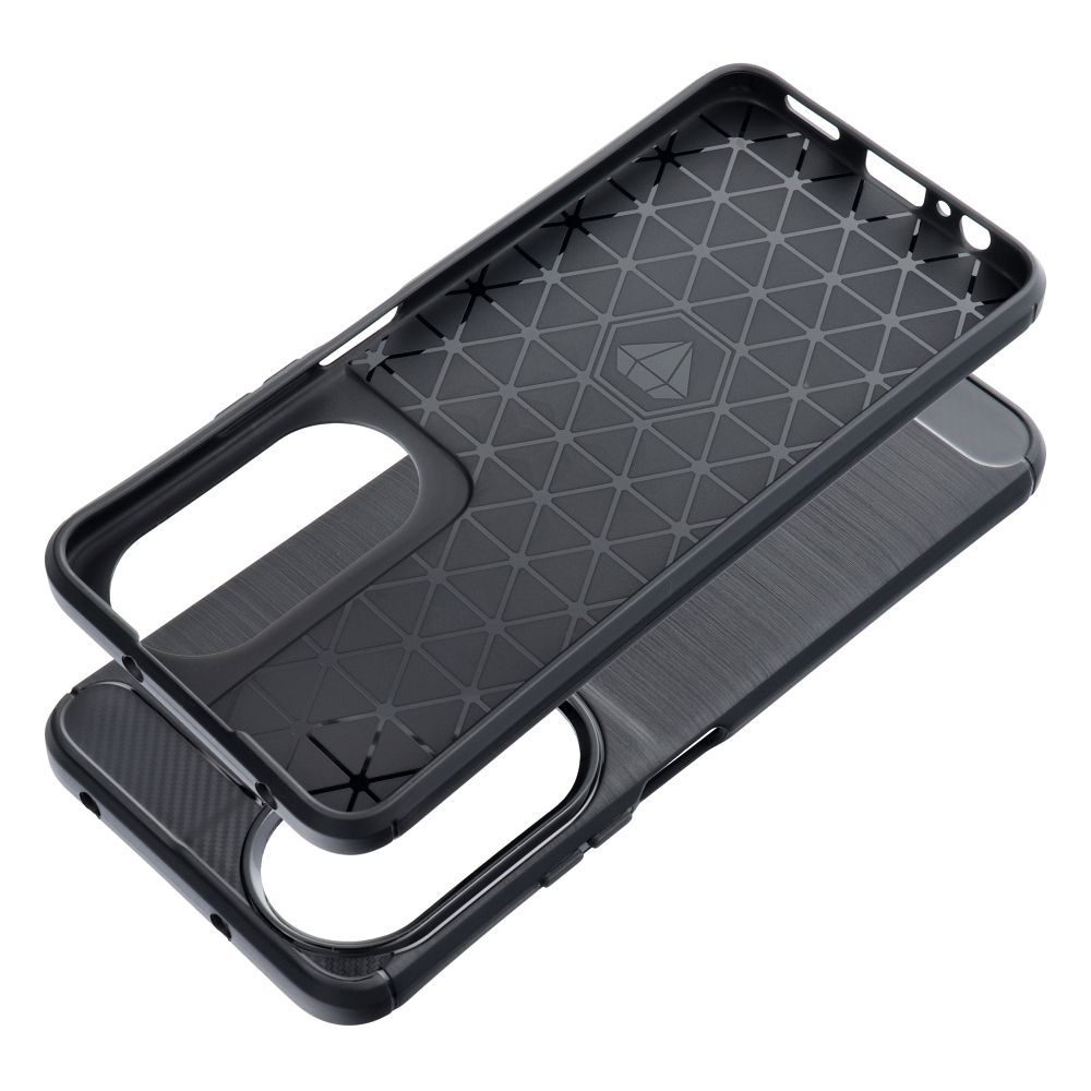 Pokrowiec Carbon Case czarny Honor X7B / 9 Pokrowiec Carbon Case czarny Honor X7B / 9
