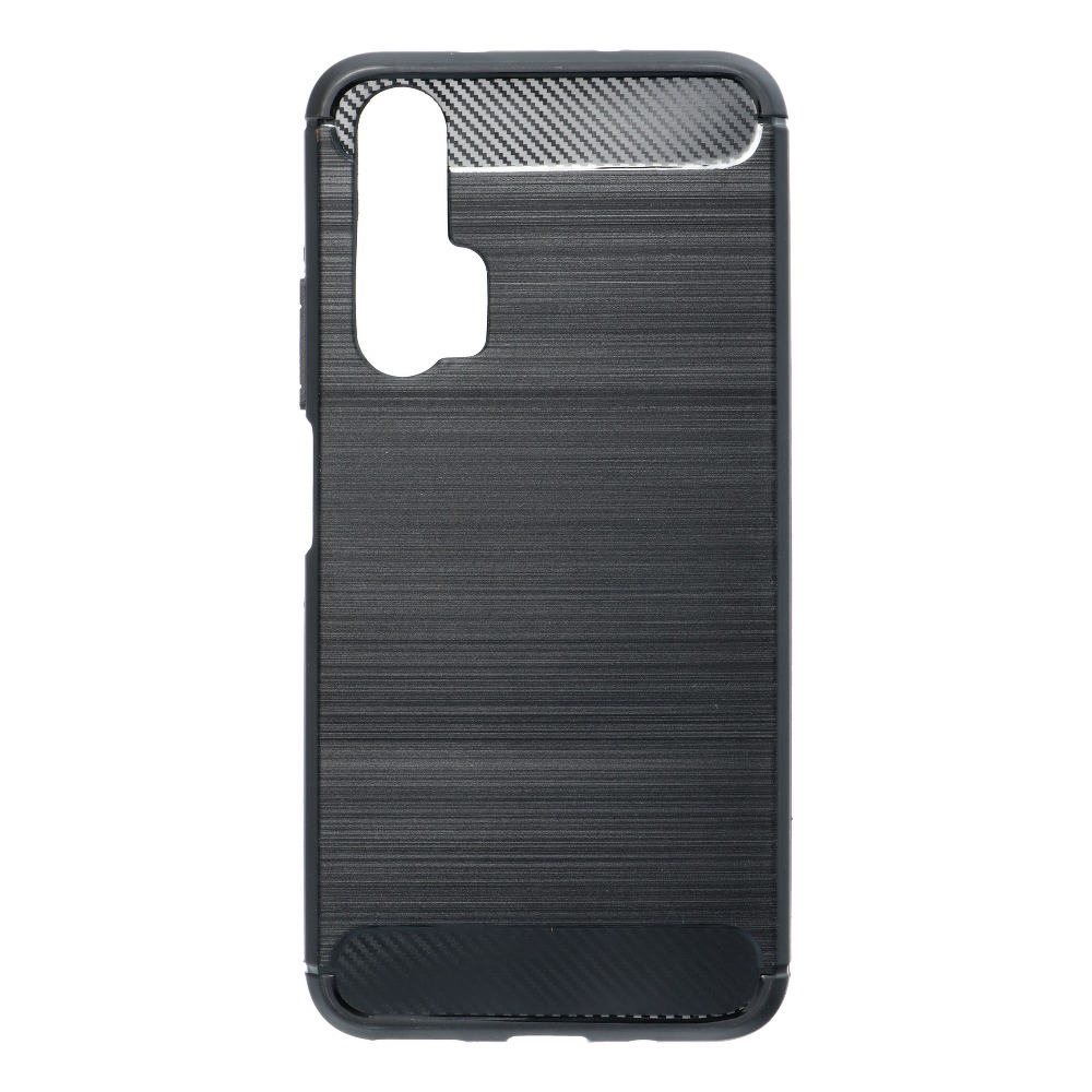 Pokrowiec Carbon Case czarny Huawei Honor 20 lite