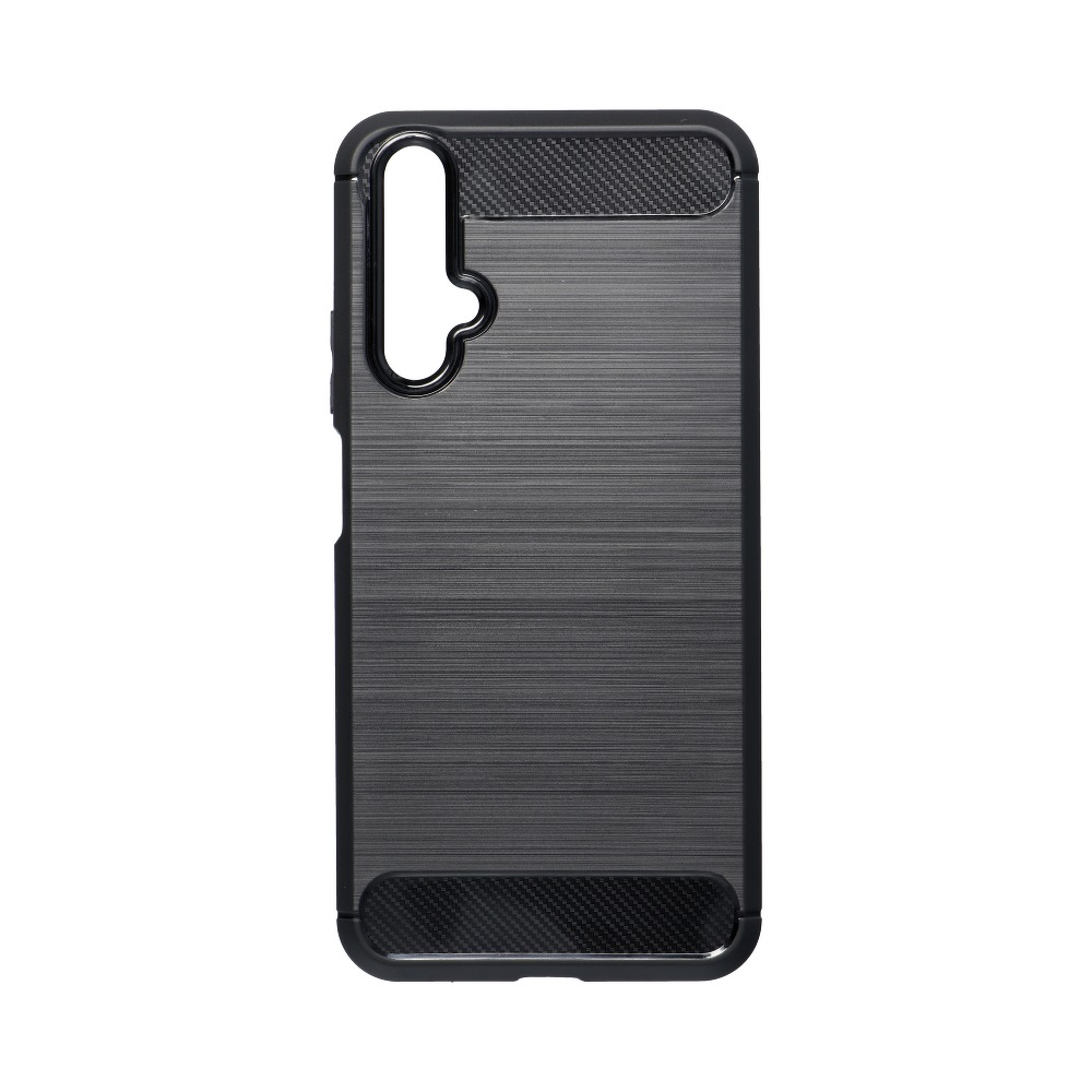 Pokrowiec Carbon Case czarny Huawei Honor 20