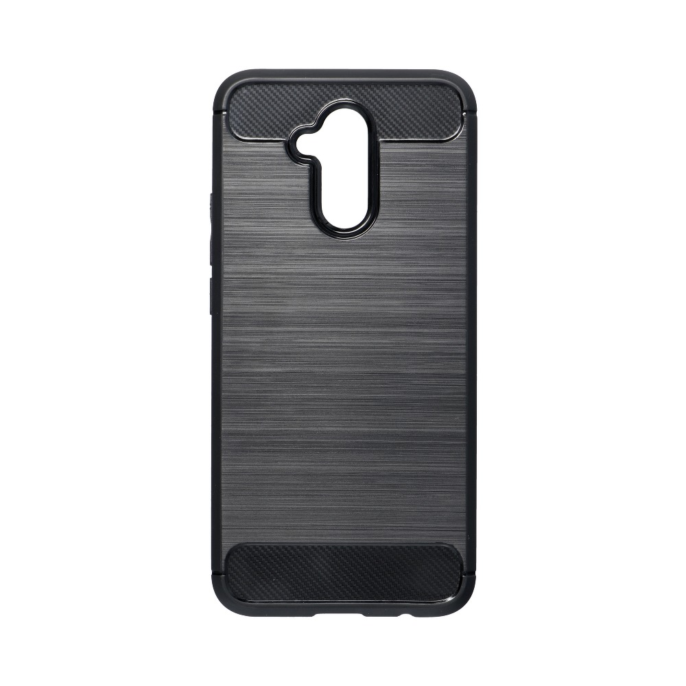 Pokrowiec Carbon Case czarny Huawei Mate 20 Lite