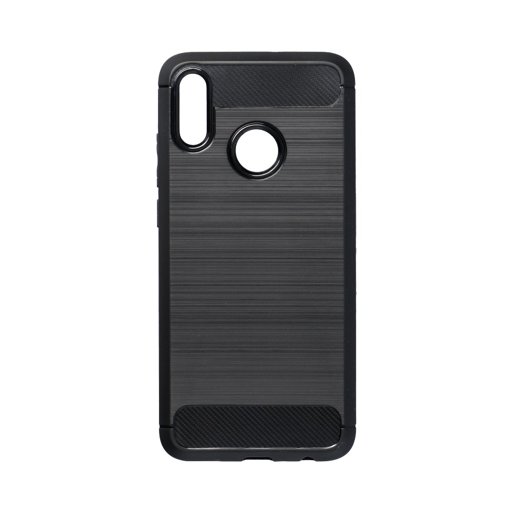 Pokrowiec Carbon Case czarny Huawei P Smart 2019