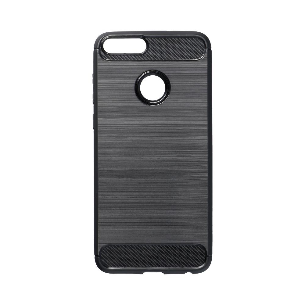 Pokrowiec Carbon Case czarny Huawei P Smart