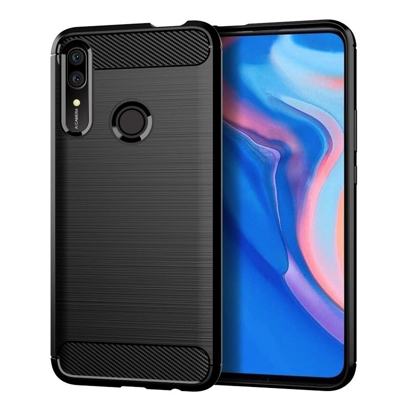 Pokrowiec Carbon Case czarny Huawei P Smart Z Pokrowiec Carbon Case czarny Huawei P Smart Z