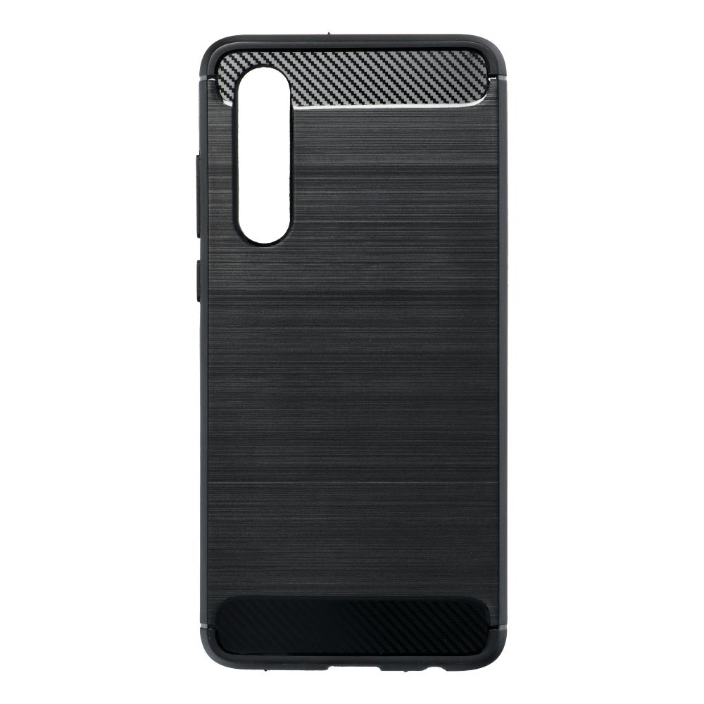 Pokrowiec Carbon Case czarny Huawei P30 / 4 Pokrowiec Carbon Case czarny Huawei P30 / 4