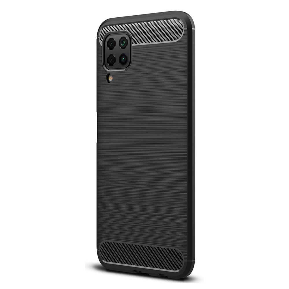 Pokrowiec Carbon Case czarny Huawei P40 Lite / 2 Pokrowiec Carbon Case czarny Huawei P40 Lite / 2