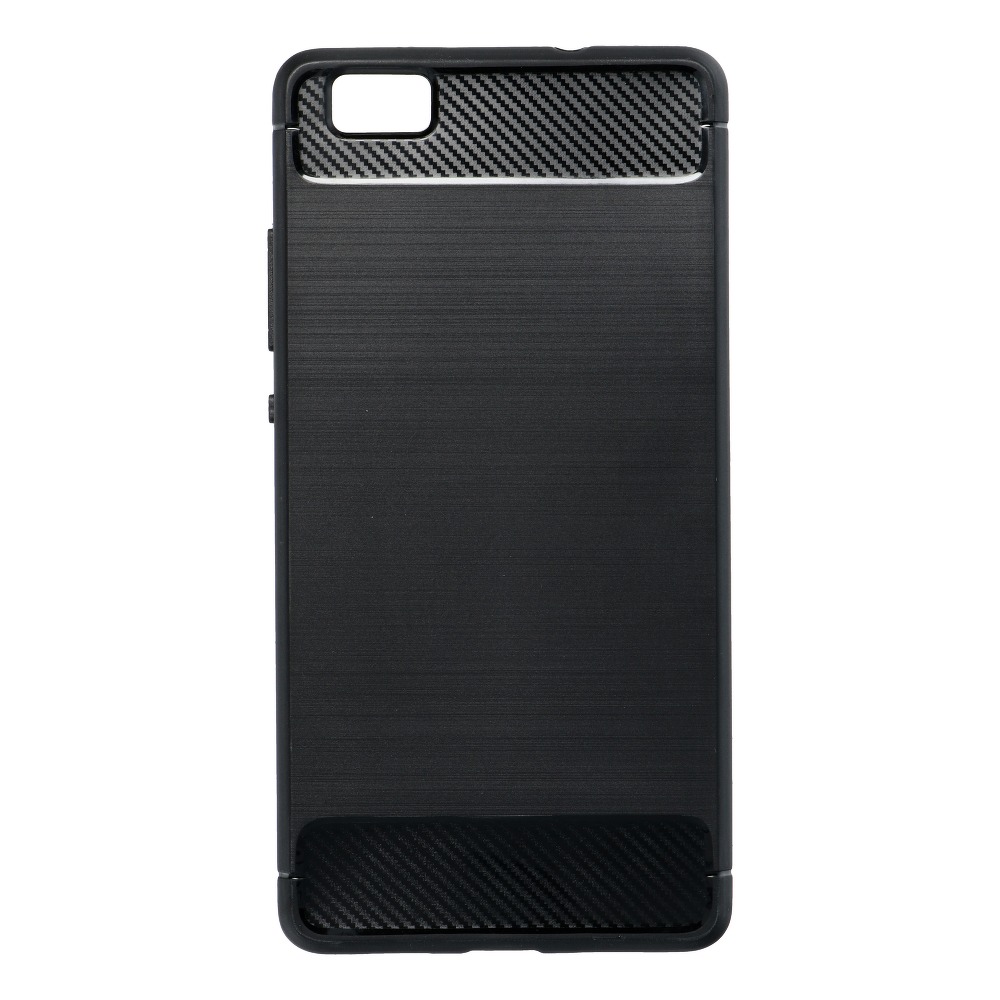 Pokrowiec Carbon Case czarny Huawei P8 Lite