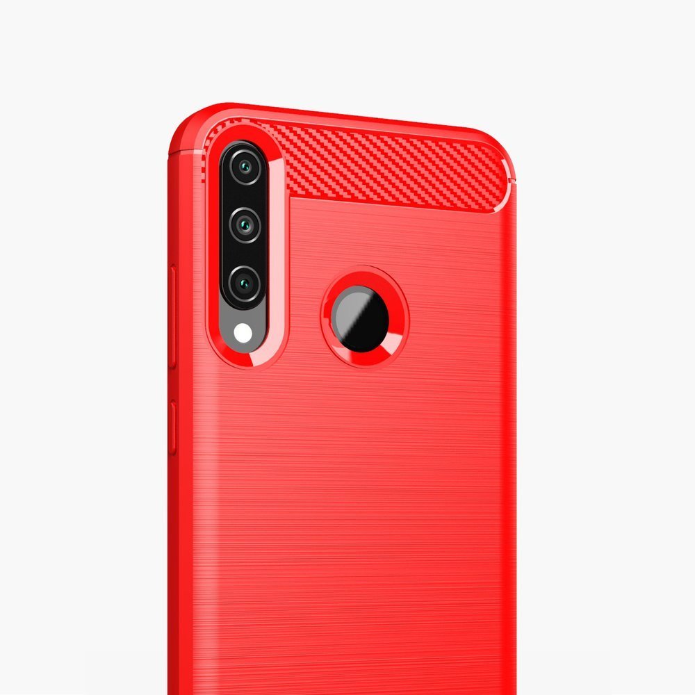Pokrowiec Carbon Case czarny Huawei Y6P / 9 Pokrowiec Carbon Case czarny Huawei Y6P / 9