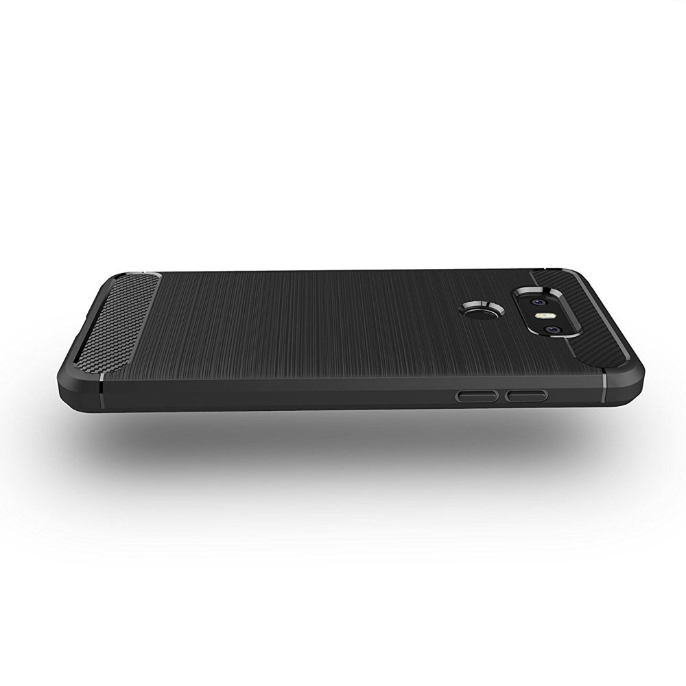 Pokrowiec Carbon Case czarny LG G6 / 4