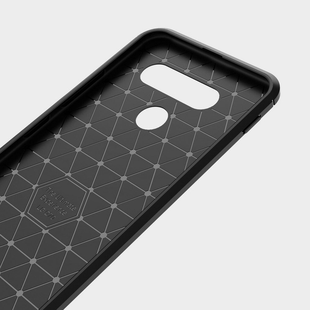 Pokrowiec Carbon Case czarny LG K50S / 3