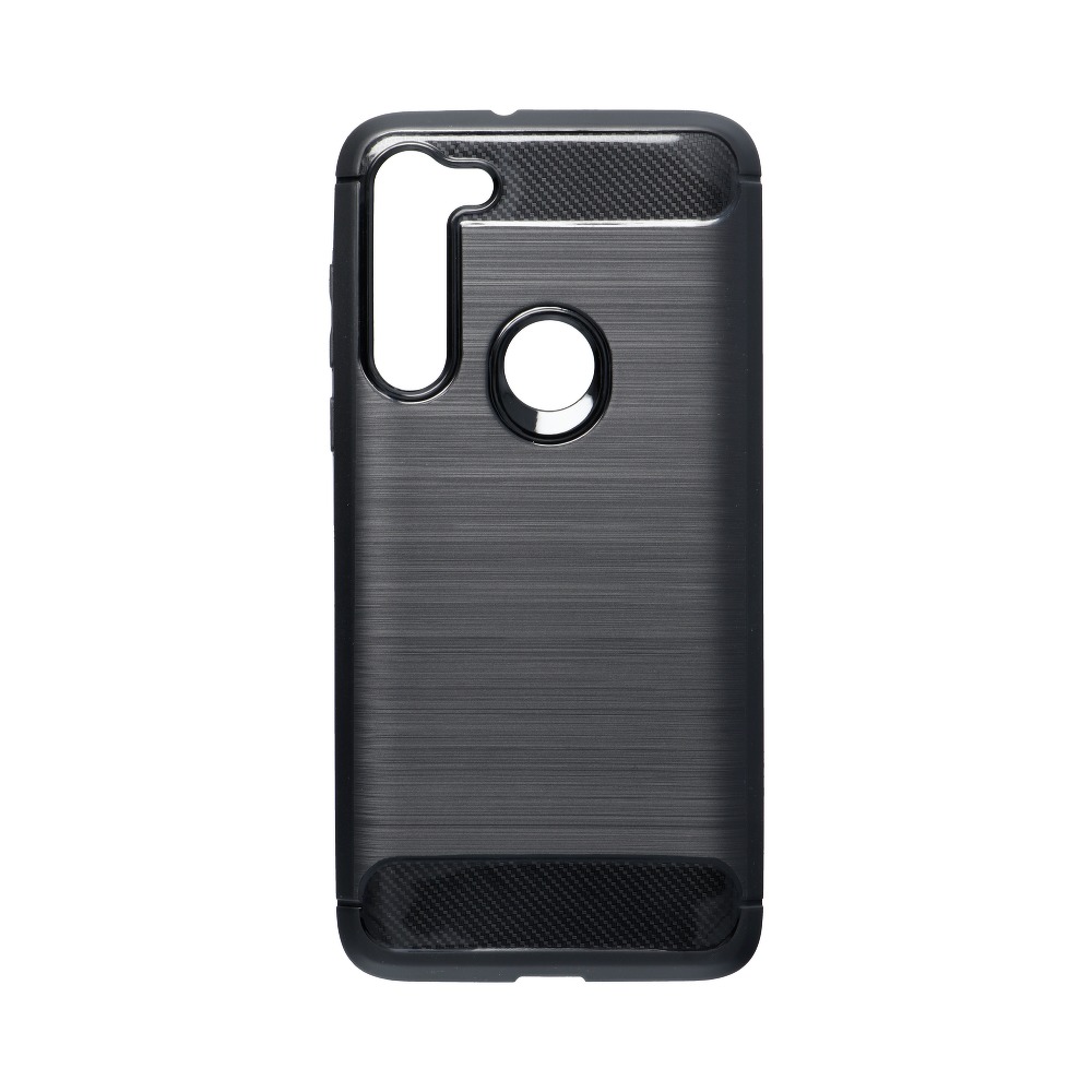 Pokrowiec Carbon Case czarny Motorola Moto G8 Power