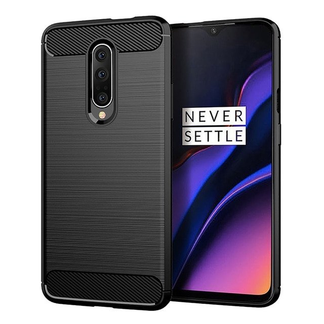 Pokrowiec Carbon Case czarny OnePlus 7 Pro Pokrowiec Carbon Case czarny OnePlus 7 Pro