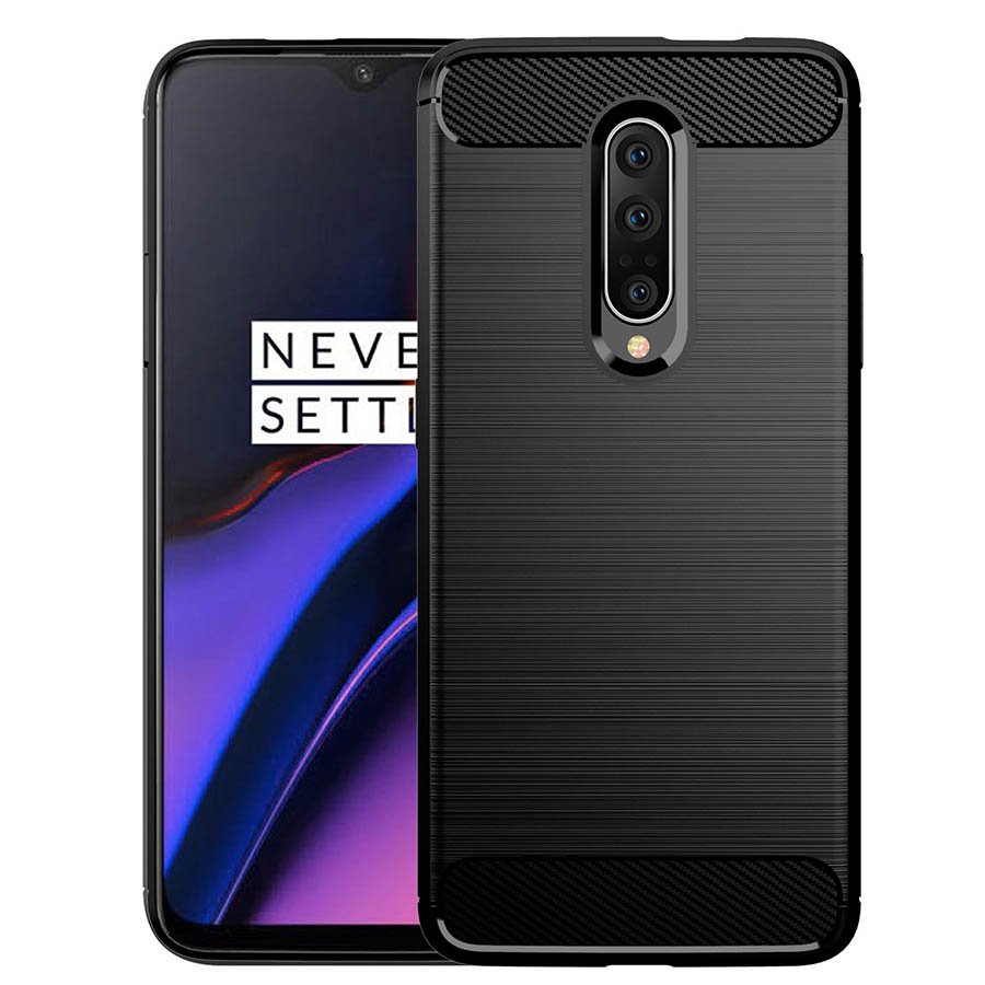 Pokrowiec Carbon Case czarny OnePlus 7 Pro / 6 Pokrowiec Carbon Case czarny OnePlus 7 Pro / 6