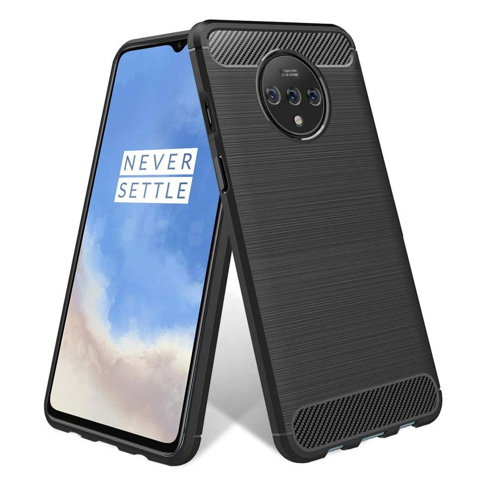 Pokrowiec Carbon Case czarny OnePlus 7T Pokrowiec Carbon Case czarny OnePlus 7T