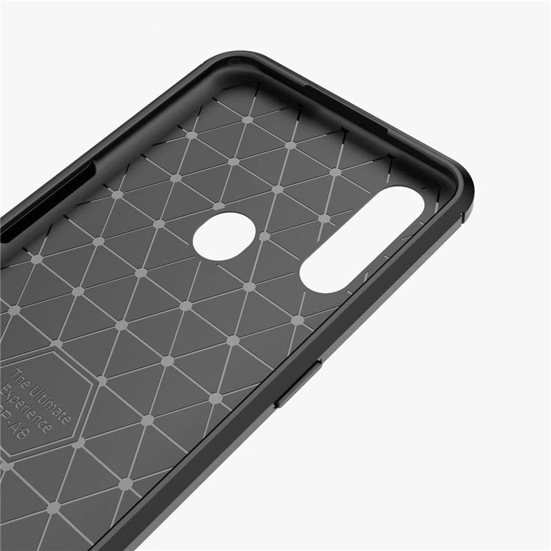 Pokrowiec Carbon Case czarny Oppo A31 / 4