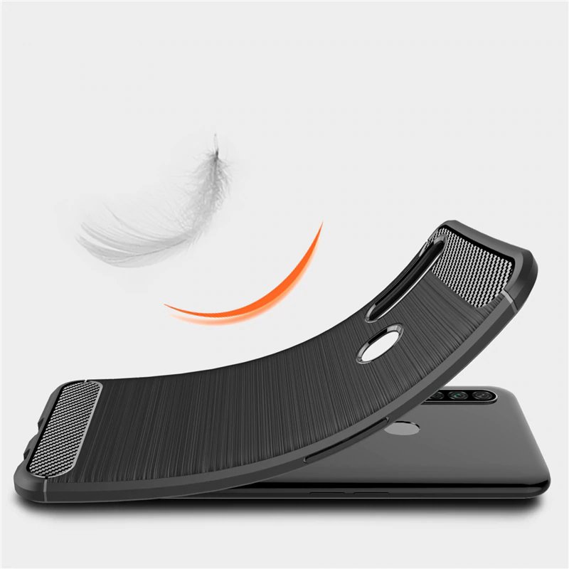 Pokrowiec Carbon Case czarny Oppo A31 / 7