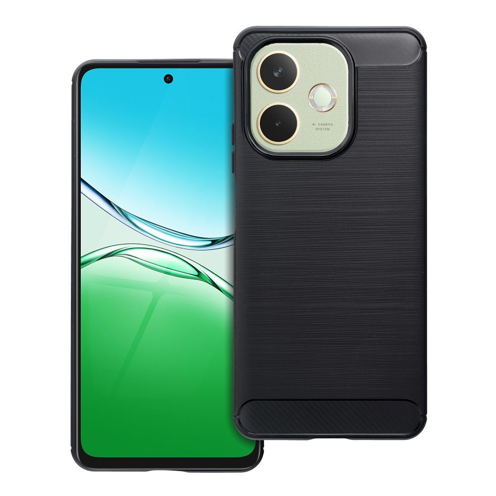Pokrowiec Carbon Case czarny Oppo A5 Pro 5G
