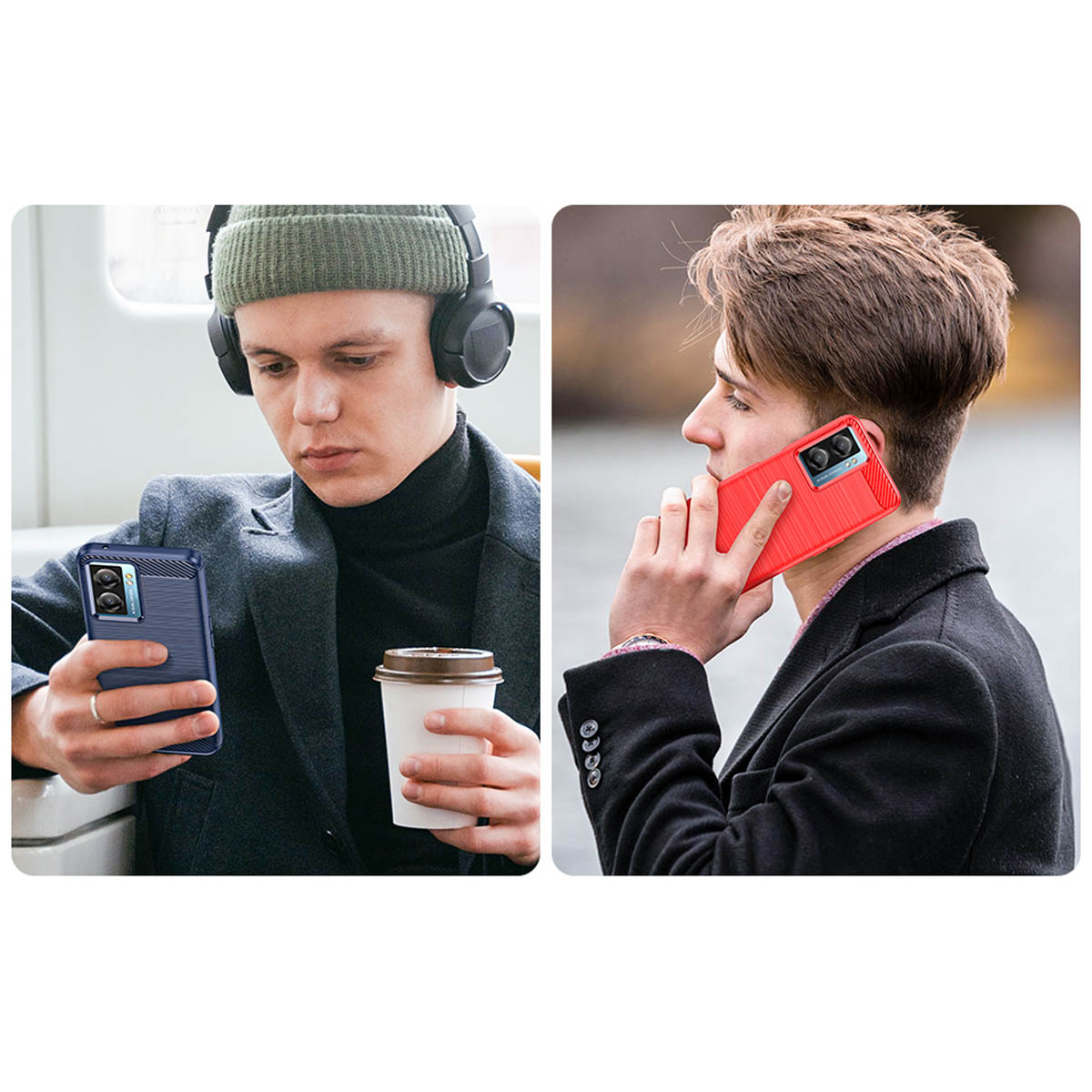 Pokrowiec Carbon Case czarny Oppo A57s / 10 Pokrowiec Carbon Case czarny Oppo A57s / 10