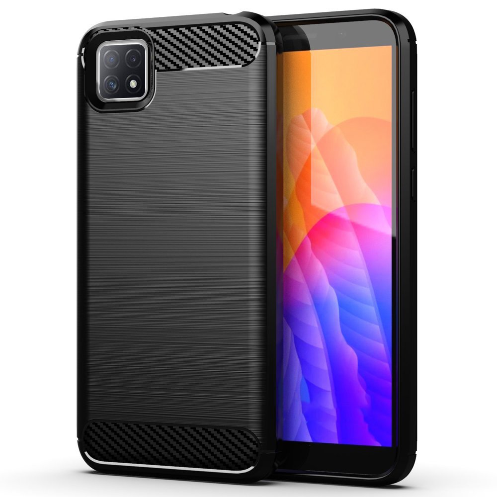 Pokrowiec Carbon Case czarny Oppo A73