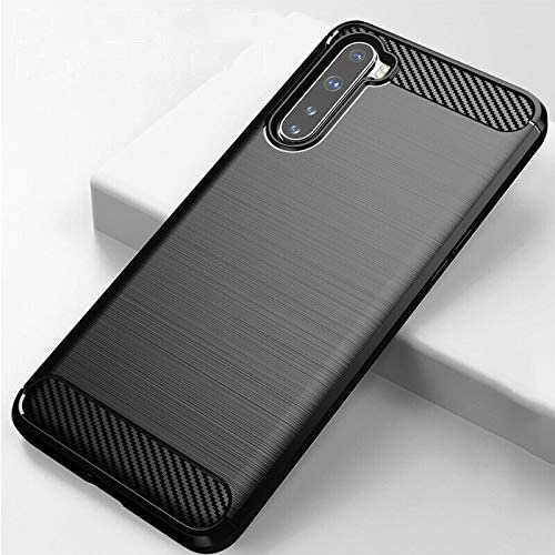 Pokrowiec Carbon Case czarny Oppo A91 / 5