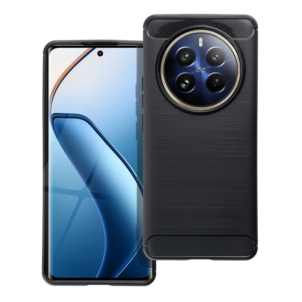 Pokrowiec Carbon Case czarny Realme 12 PRO 5G
